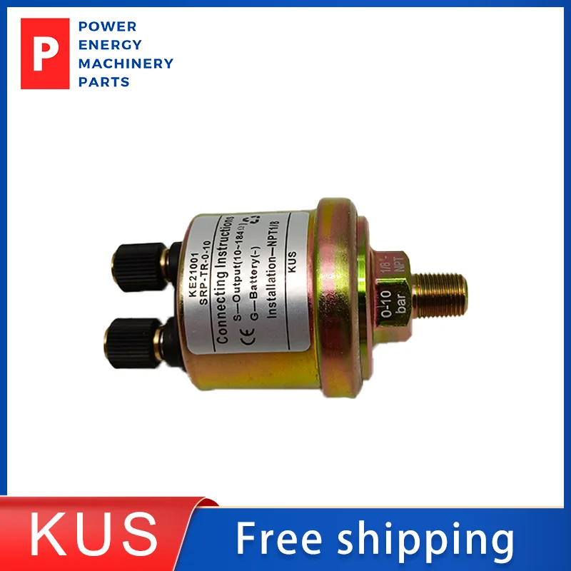 KUS KE21001 VDO 360-081-032-014C Diesel Engine Oil Pressure Sensors Tank Pressure Sensor Original with Alarm for Generator