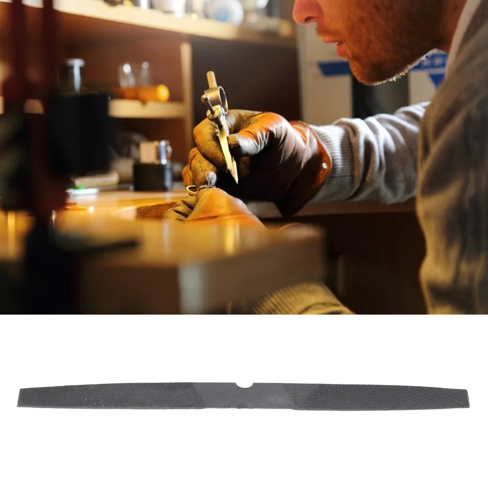 ملف نحت الشمع ذو التصميم المزدوج الدقيق برأس مسطح ملف شمع مزدوج الأطراف نصف دائري ملف شمع صيانة إلكترونية #5