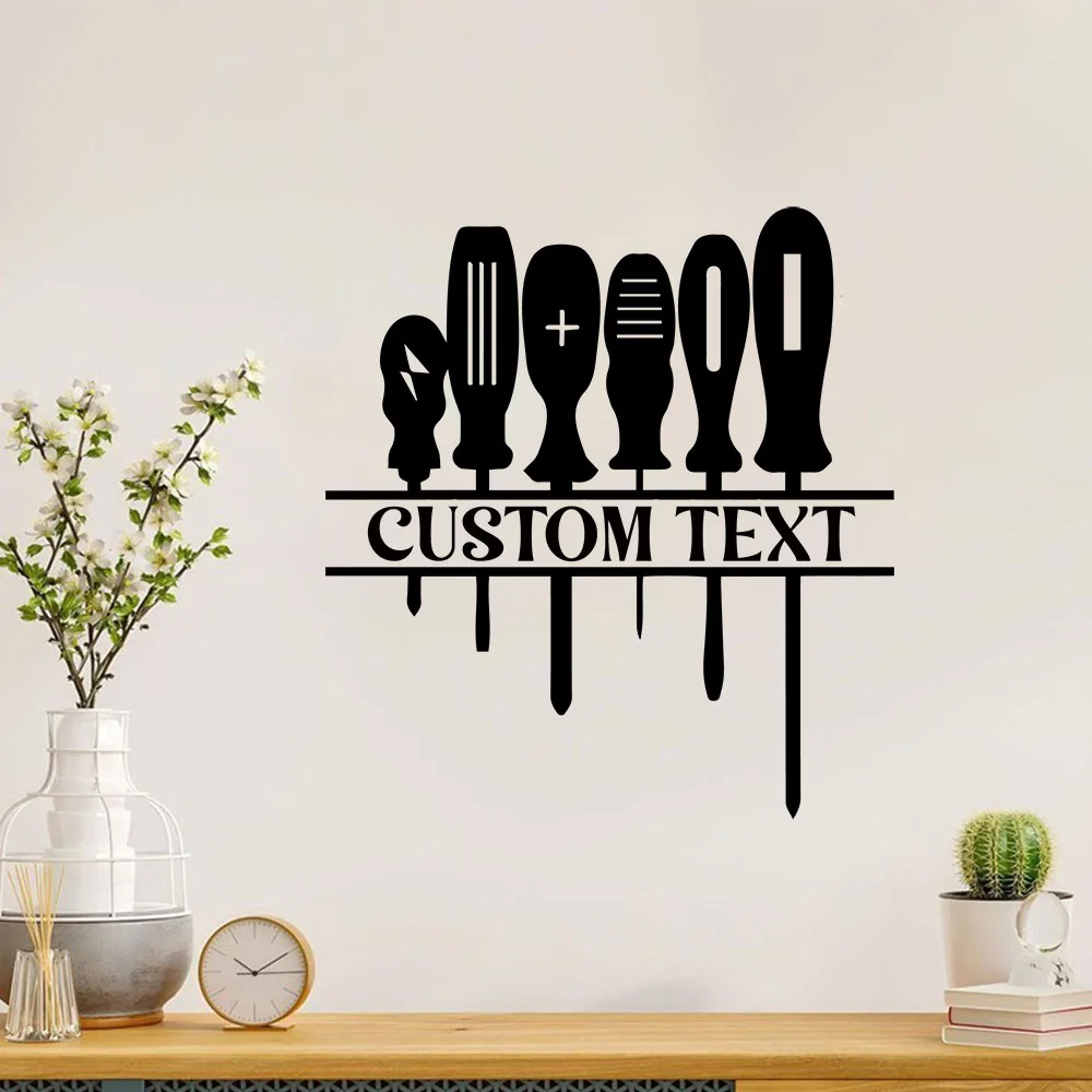 1PC Cool Repair Tools Customizable Text Vinyl Self Adhesive Wallpaper For Home Decor Decoration Accessories
