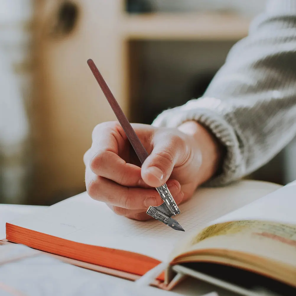 

2 шт. держатель для погружения, косой держатель для пера для письма, каллиграфии, студенческие канцелярские принадлежности, принадлежности для ручек, инструменты для рисования, держатели для наконечников