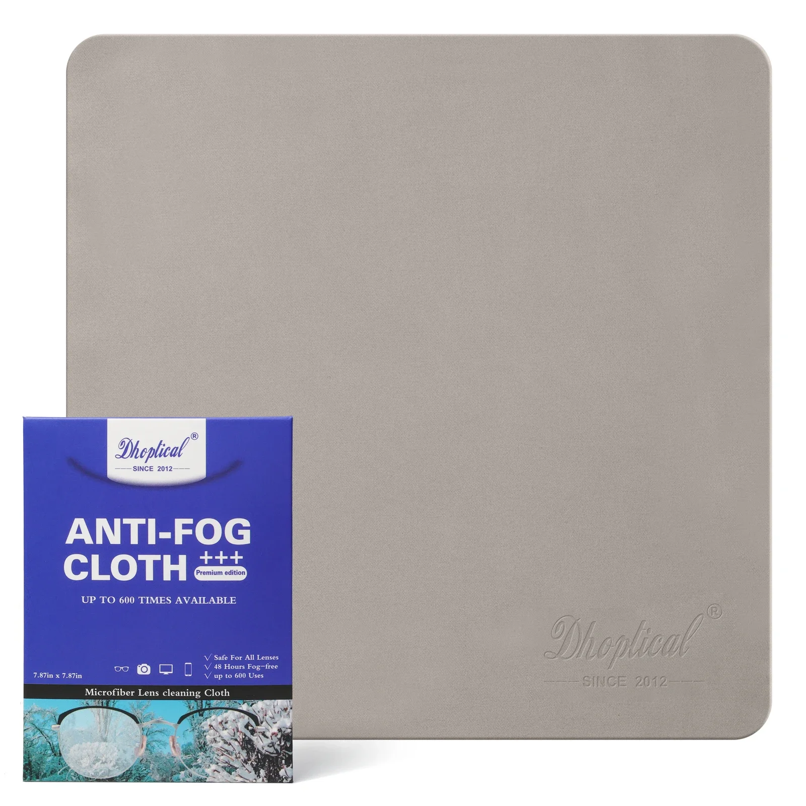 20 cm * 20 cm Anti-Fog-Mikrofasertuch – für Brillen, Schutzbrillen, Motorradhelm, Kameraobjektiv, große Größe – Detail 8