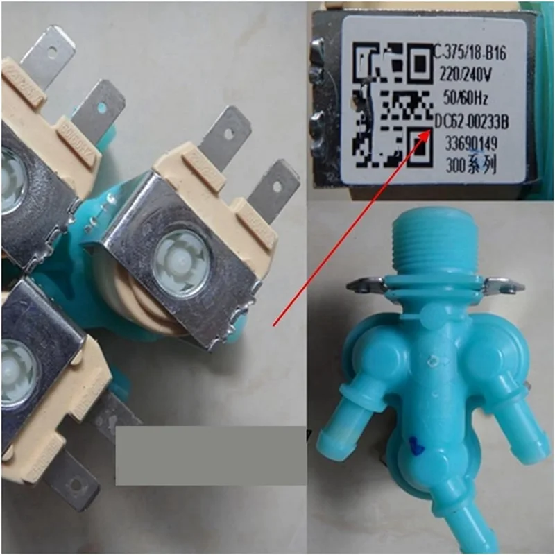 Аксессуар для стиральной машины ABKR, для деталей впускного клапана барабанной стиральной машины DC62-00233B WD90K5410OX WD70J5430AW