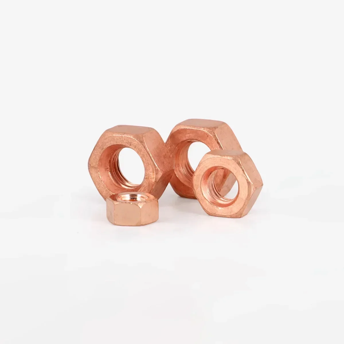 Purple Copper Nut/Electrolytic Copper Red Copper Nut / Conductive Hexagonal Nut M3-M24