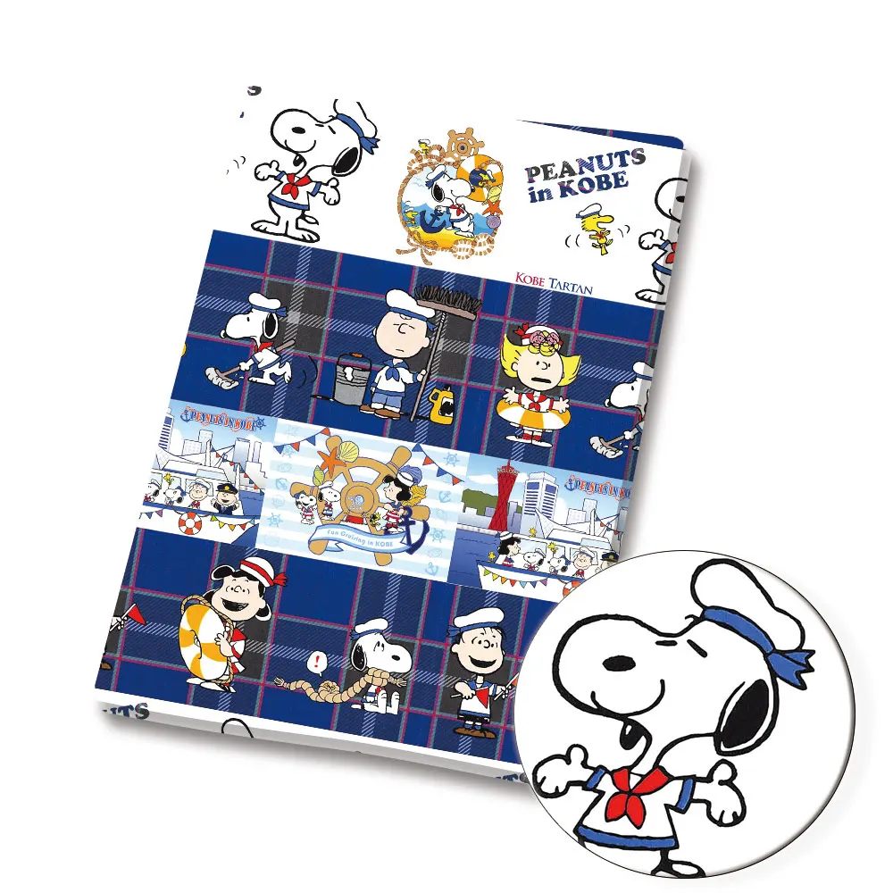 TAKARA TOMY Snoopy fabric140x50CM Cartoon printed fabric Patchwork Tissue Kid Home Textile Sewing Doll Dress Curtain