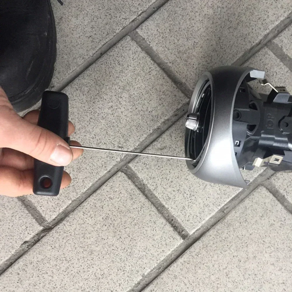 T-Handle Pull-out Hook Cluster Removal Pulling Hook For Mercedes Instrument Extractors Air Conditioning Port Clean Hook Tool