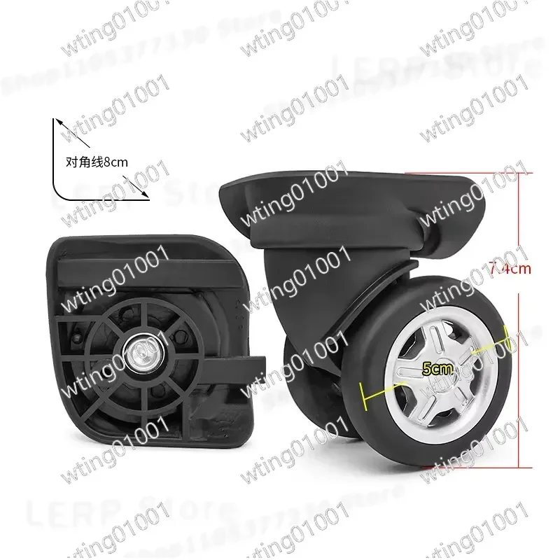for 9049 Universal Luggage Wheel Replacement Silent Spinner Caster for Travel Suitcase Trolley Repair Accessory Durable