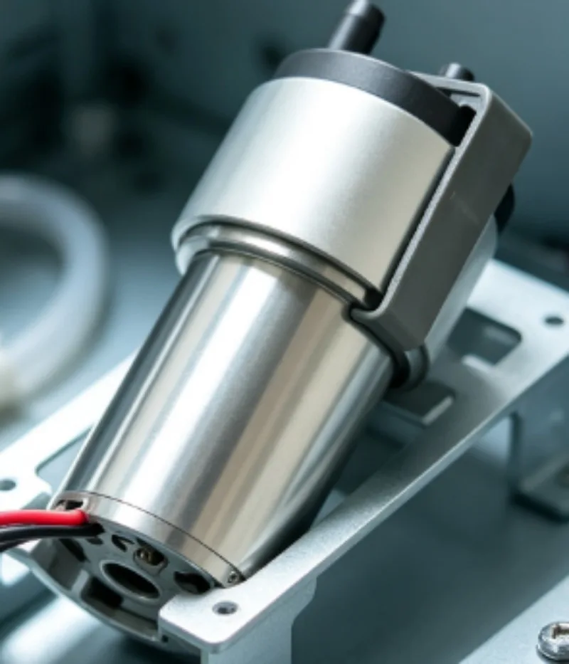 2.83L Brushless Rotary Vane Pump, Vacuum Pump Accessories for Particle Counter Equipment Repair