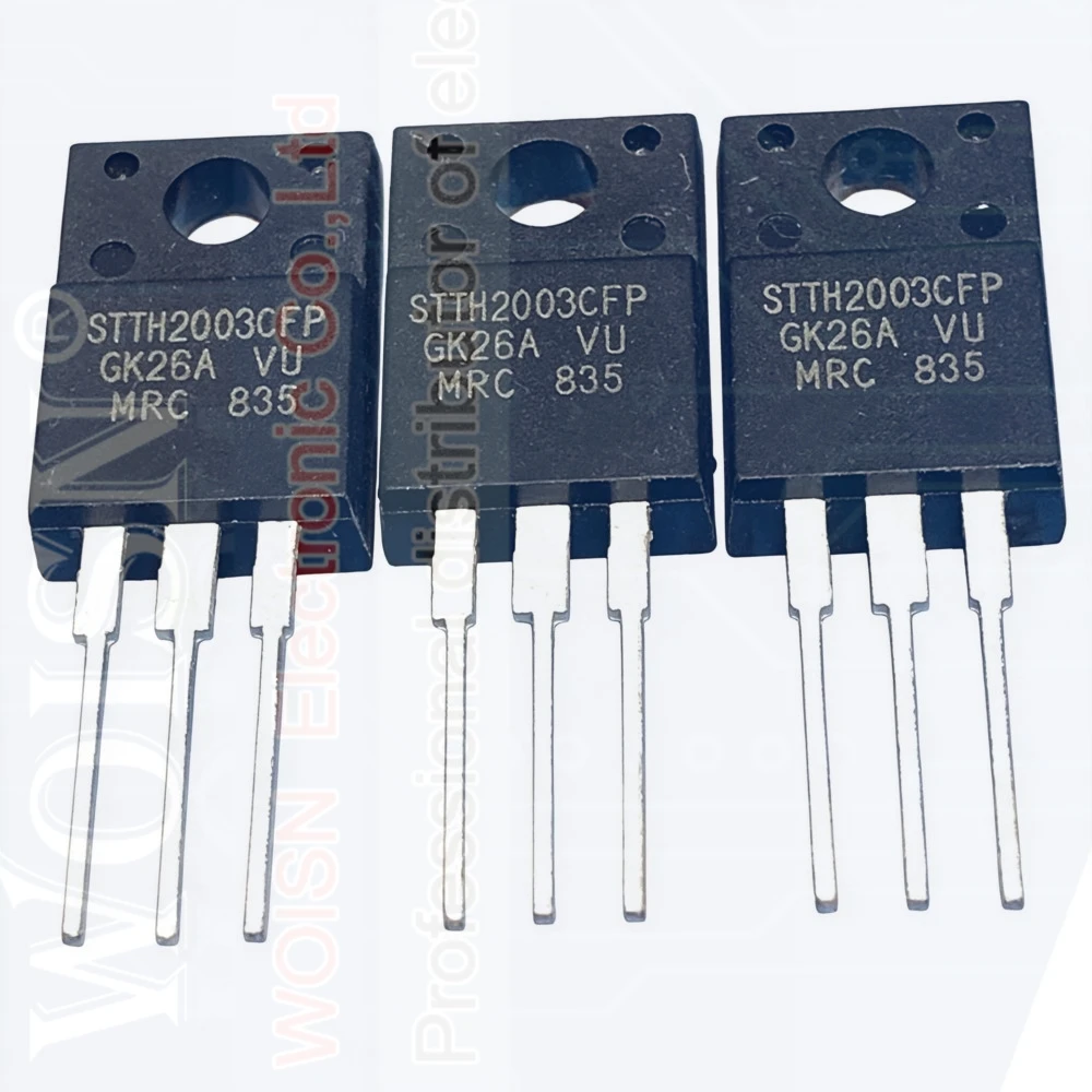 （1-5PCS） STTH2003CFP 300V 20A TO-220F
