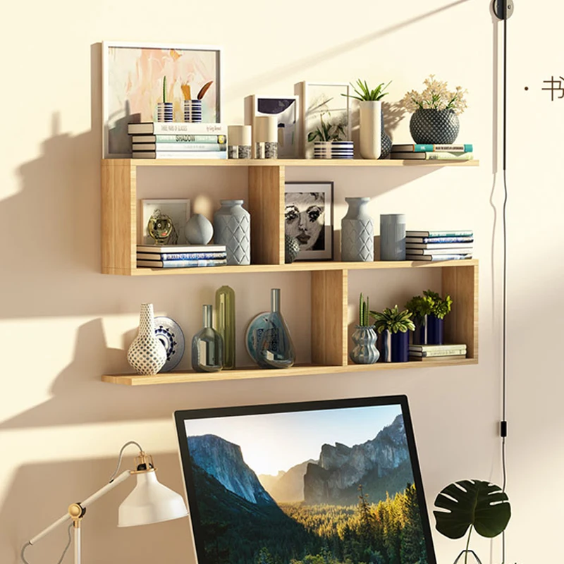 Bookshelf wall shelf wall mounted solid