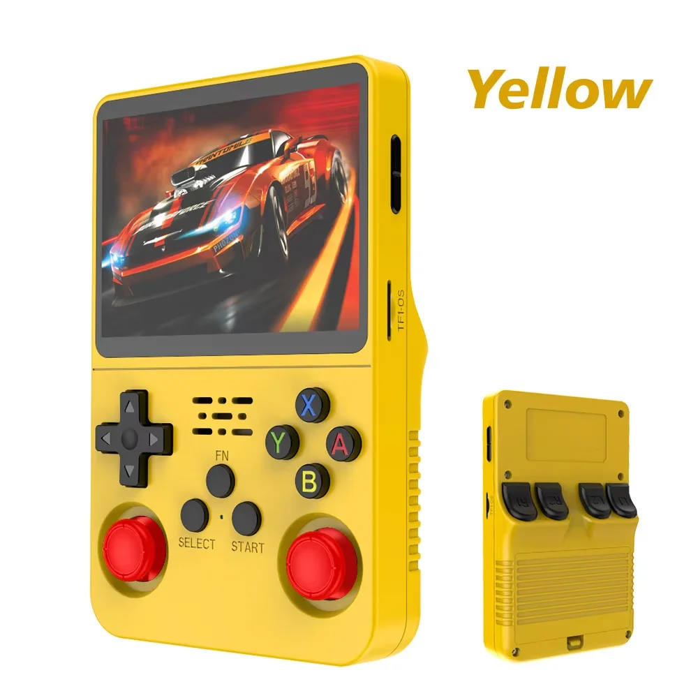 BOYHOM 100% originele ARKOS 2.0 R36S retro draagbare gameconsole 3,5 '' IPS, 15000+ games, retro draagbare zakspeler, 64G/128G