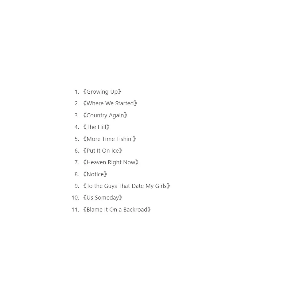 CDThomas Rhett Country Again Side AWith The Warm Rural Melody and Life-Oriented Lyrics As The Core, It Combines The Simplicity