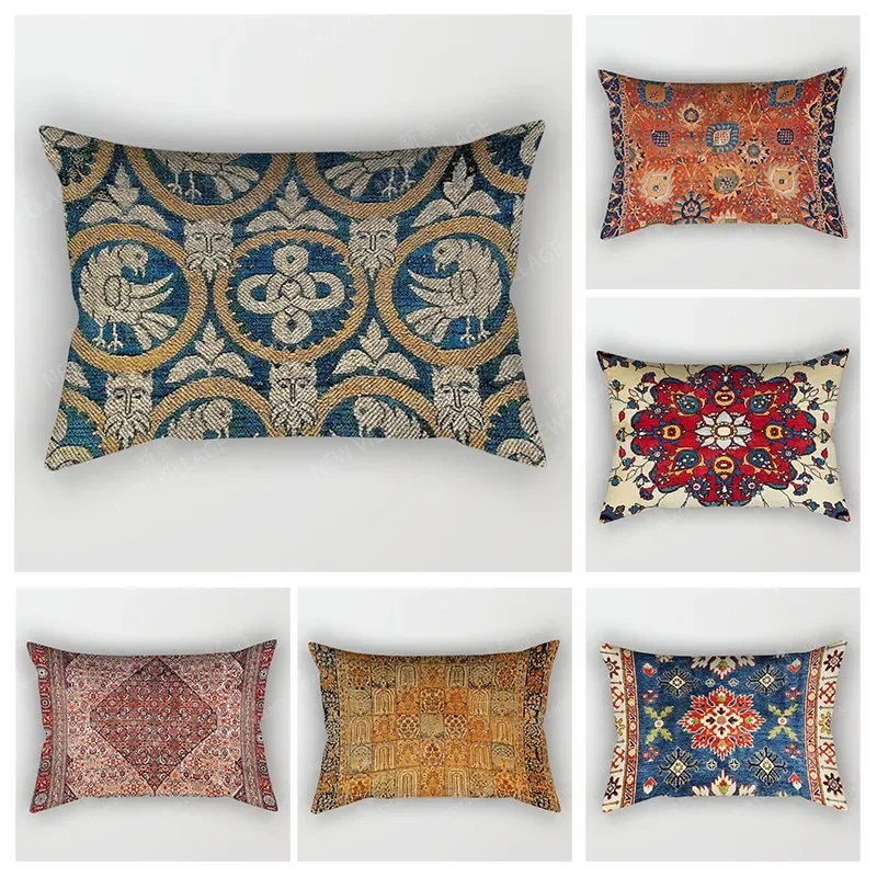 

Nordic vintage fall home decor 30*50cm throw pillow cover sofa boho living room Cushion cover 50x70 30x50cm 40x60 Morocco Persia