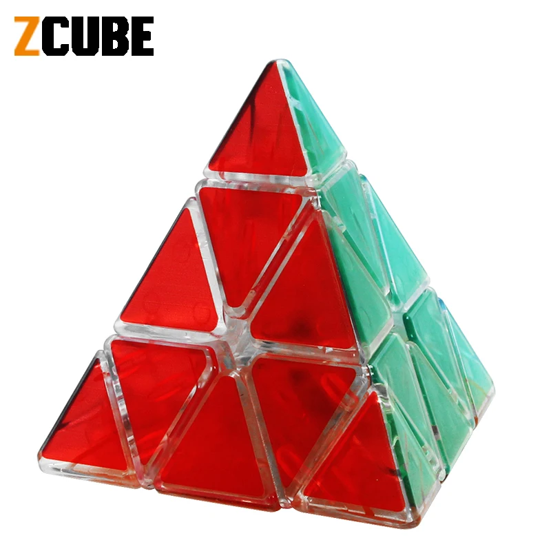 

Прозрачный магический куб Zcube пирамидка 2x2 3x3x3 4x4 5x5 Профессиональный скоростной пазл детские игрушки подарок 3x3 скоростной куб волшебный куб кубик рубика