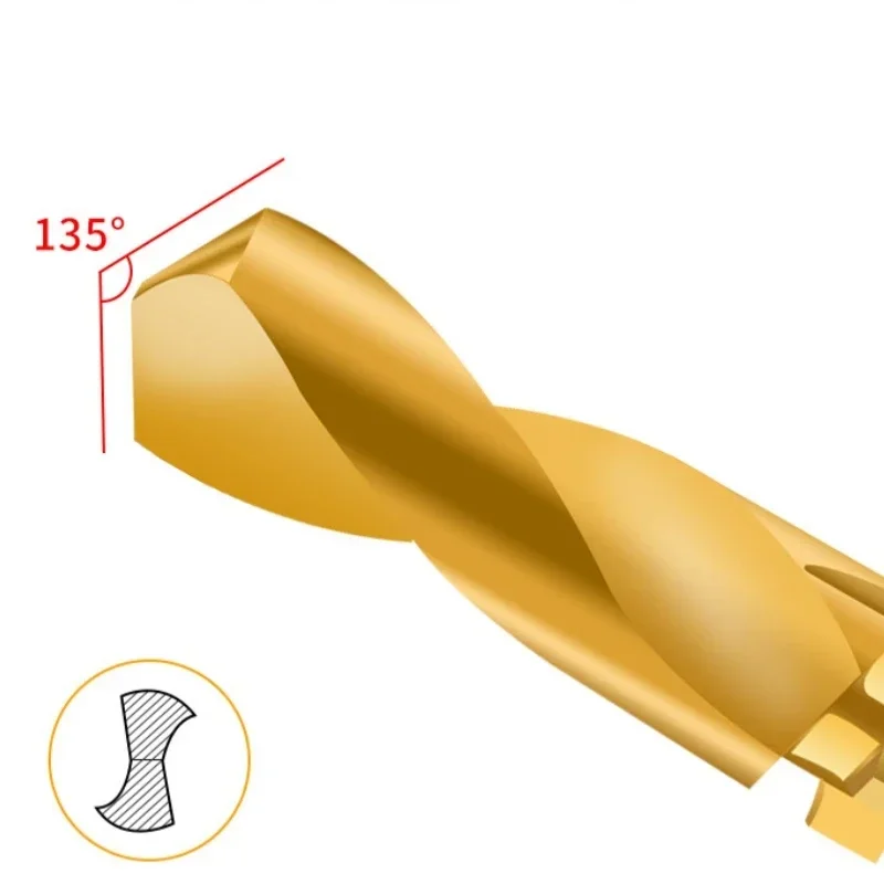 6 Teile/satz 6mm Spiralbohrer Langlebig Rostschutz Gezahnt Einstechen Schneiden Tap Saw Metall Holz Loch Sah Titan Bohrer werkzeuge