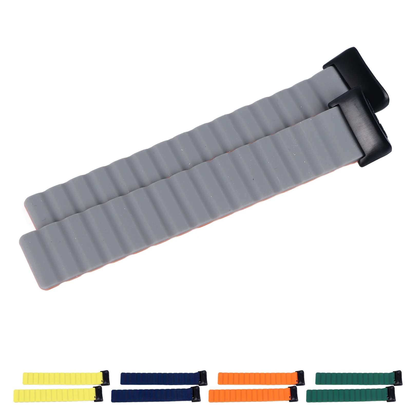 أساور ساعات احترافية بحزام سيليكون وأساور معصم بديلة مغناطيسية قوية لشحن 6/5 #5