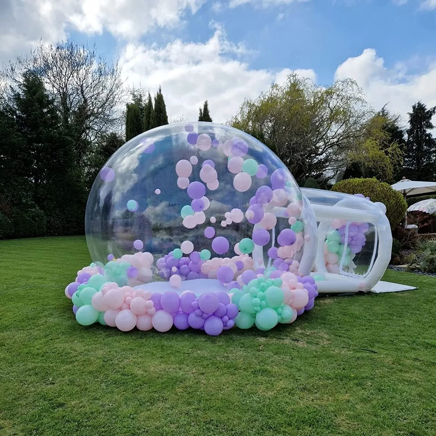 10FT/13FT Inflatable Bubble House With Blower Trampoline Jumping Inflatable Bubble Tent Bubble Bouncy House for Party Events