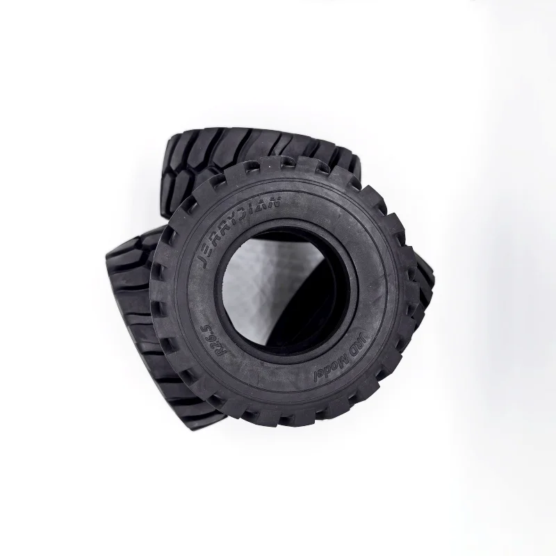 

Jerrydian 1/2/4/6 PCS Wheel Rubber Tyres 110mm for Remote Control 1/15 Hydraulic Loader Rc Car Accessories