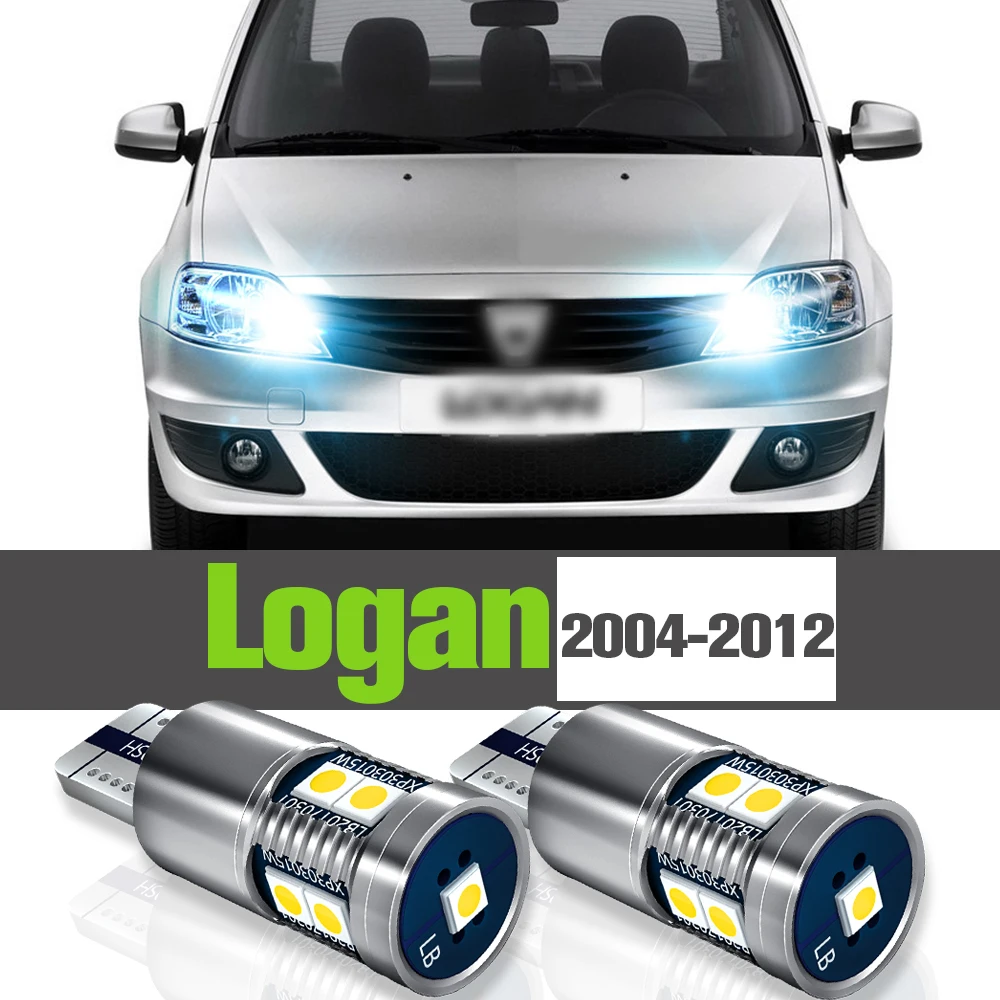 

2x LED Parking Light Accessories Clearance Lamp For Dacia Logan 2004-2012 2005 2006 2007 2008 2009 2010 2011