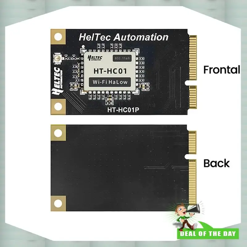 24-часовая доставка H ELTEC AUTOMATION HT-HC01P Halow Module Wi-Fi Mini Pcie Interface Встроенный с традиционной сеткой Wi-Fi Ethernet
