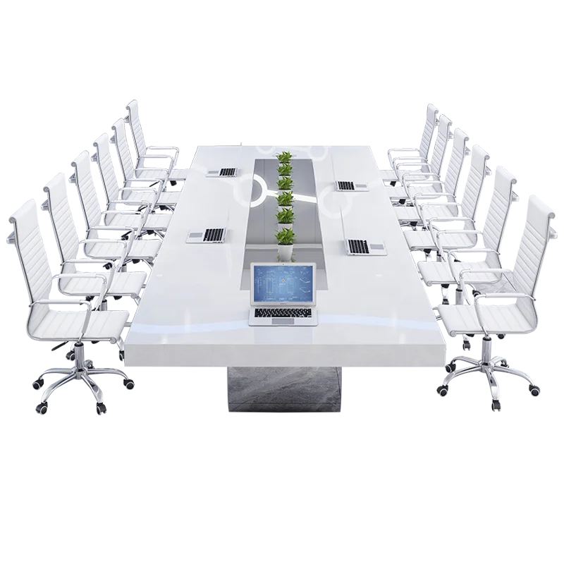 

Office Desk Luxury Office Furniture 10 To 20 People Large Meeting Table For Project Boardroom Business Hotel Conference Table