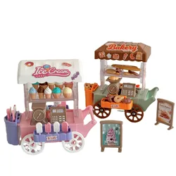 Miniature Store Shopping Play Set, Jogos Familiares, Finja Playset, Brinquedos Infantis, Itens DIY