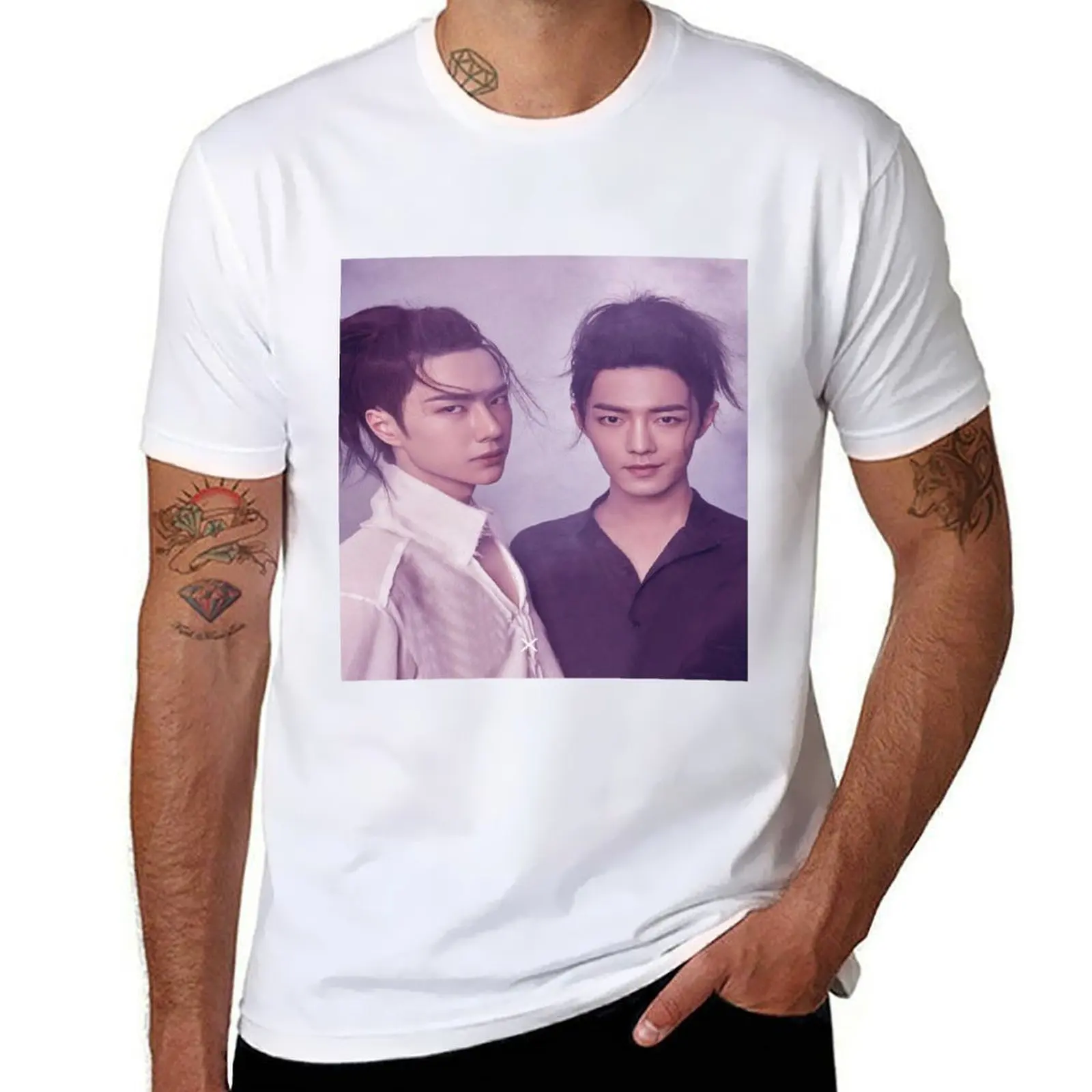 

WangXian but purple T-Shirt essential t shirt cotton t shirt man anime t shirts oversize T-Shirt
