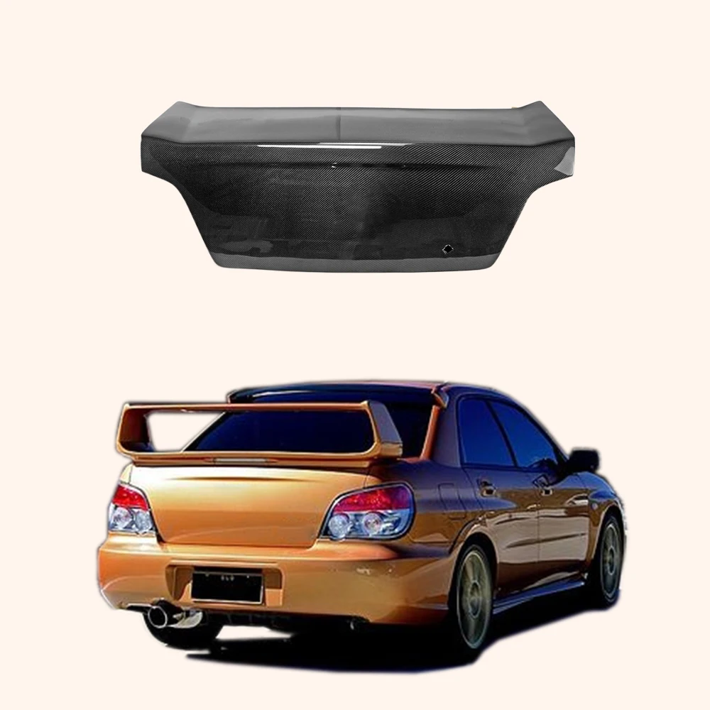 

Совершенно новая задняя крышка багажника из углеродного волокна в стиле OEM для Subaru Impreza GDC Gen 9, детали кузова
