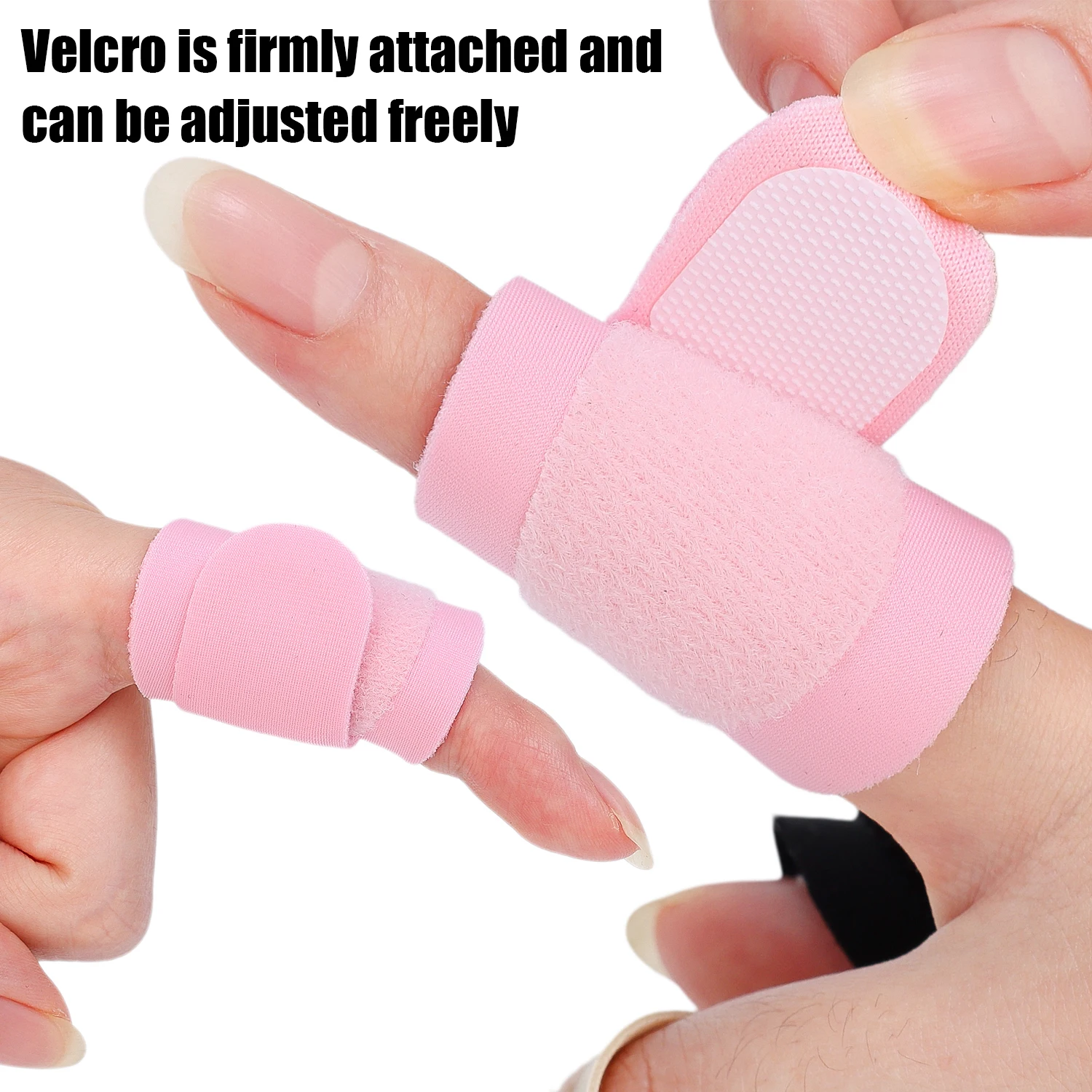 Adjustable Finger Cots Universal Knitted Polyester Spandex Finger Sleeves Protective Finger Straps Sports Outdoor Activities