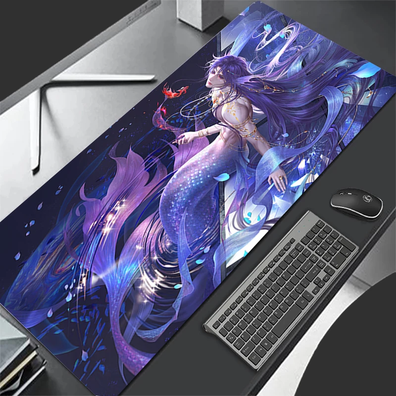 Mousepad Computer Gaming Accessories Keyboard Pad L-love And Deepspace Rafayel Office Rubber Mouse Pad Decoracion Desk Mouse Mat