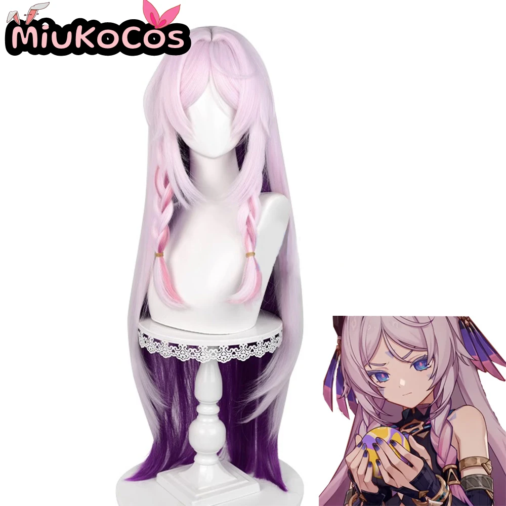 

В НАЛИЧИИ Citсла Косплей Парик MiukoCosplay Game Genshin Impact Косплей