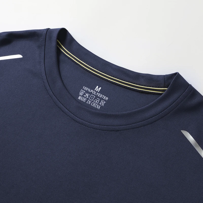 عاكس الرياضة رياضة تي شيرت الرجال سريعة الجافة تشغيل كمال الاجسام قمصان الرجال طويلة الأكمام اللياقة البدنية البلوز ربيع الخريف #3