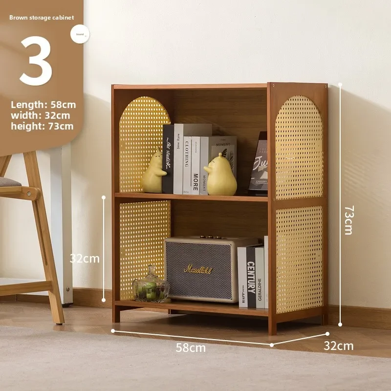 

Floor-to-ceiling Bookcase Integrated Against The Wall Bookshelf Floor-to-ceiling Shelf Living Room Storage Multi-layer Locker