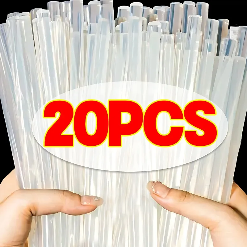 

20/1PCS Transparent Hot Melt Glue Sticks for Electric Glue Gun Heat Pistol Glue Stick Strong Adhesive DIY Craft Repair Tools