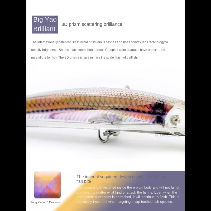 YO-Zuri Mino 3D Prism-Folding Luya Lure Bait Bionic Fish Tilled Hard Bait Fishing - AliExpress 18 YO-Zuri Mino 3D Prism-Folding Luya Lure Bait Bionic Fish Tilled Hard Bait Fishing - AliExpress 18