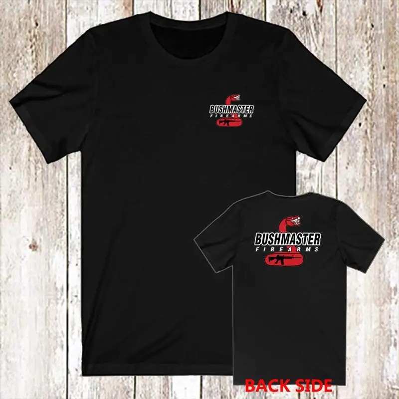 Bushmaster Guns Firearms Men s Black T Shirt Size S 5XL