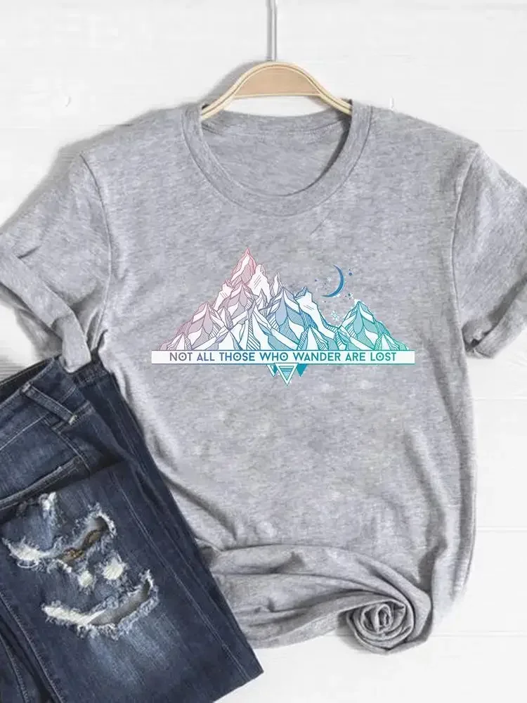 طباعة تي شيرت قصير الأكمام الصيف قمة الموضة ملابس النساء ديناصور الحيوان الاتجاه الملابس رمادي الأساسية المحملة الجرافيك تي شيرت #6