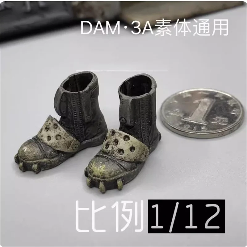 

3ATOYS 1/12 Soldier Accessories Driver's Shoes Boots High Quality Model Fit 6'' Action Figures DAM 3A Body In Stock