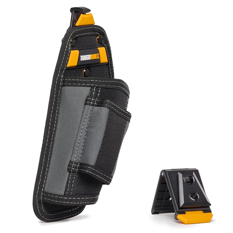 TOUGHBUILT TB-CT-31-A Hammer Holster (4 Pocket) with Belt Clip Pockets and Loops Multi-Tool Organizer