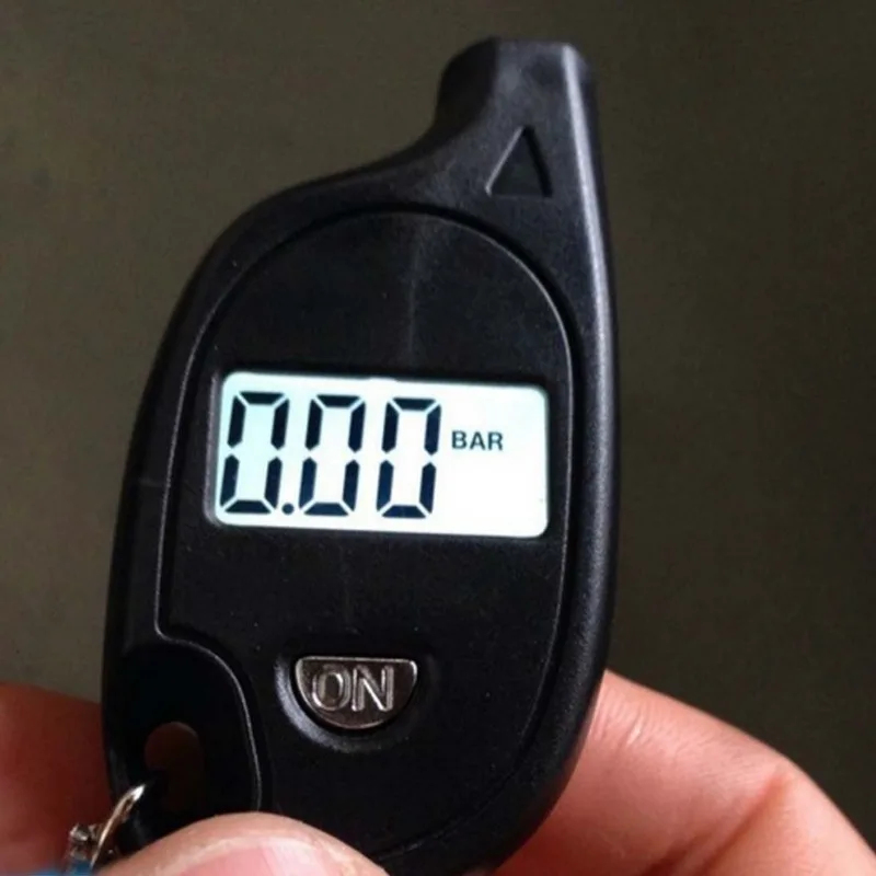 ABS 5-100 PSI BAR Digital Auto Wheel Tire Air Pressure Gauge Meter Test Tyre Tester for Vehicle Car Monitoring System