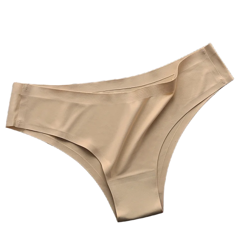 5 Teile/satz Höschen Frauen Nahtlose Unterwäsche Low Rise Weibliche Unterhose Glänzend Einfarbig Briefs Komfort Unsichtbare Unterwäsche – Detail 12