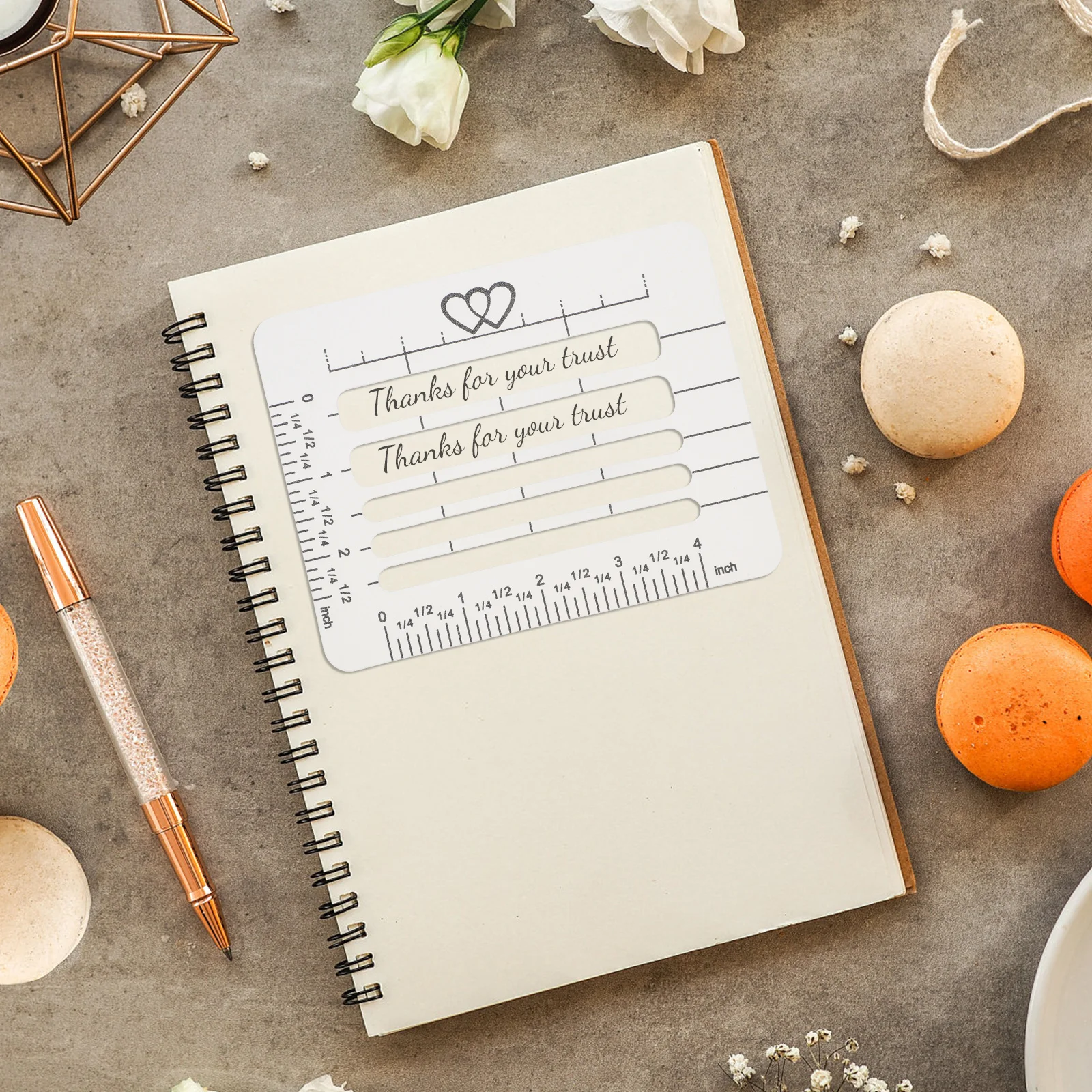 4Pcs Addressing Stencil Set for Handwriting Practice Perfect Writing Guide Template DIY Greeting Cards and Invitations Maker