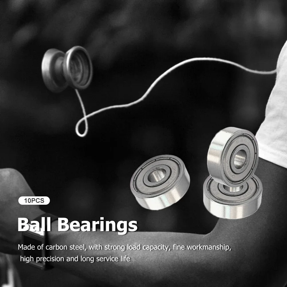 10-100 قطعة 626ZZ تحمل ABEC-9 6X19X6mm مصغرة 626Z الكرات 626 ZZ الأسطوانة عجلة تزلج محامل لنافذة الباب