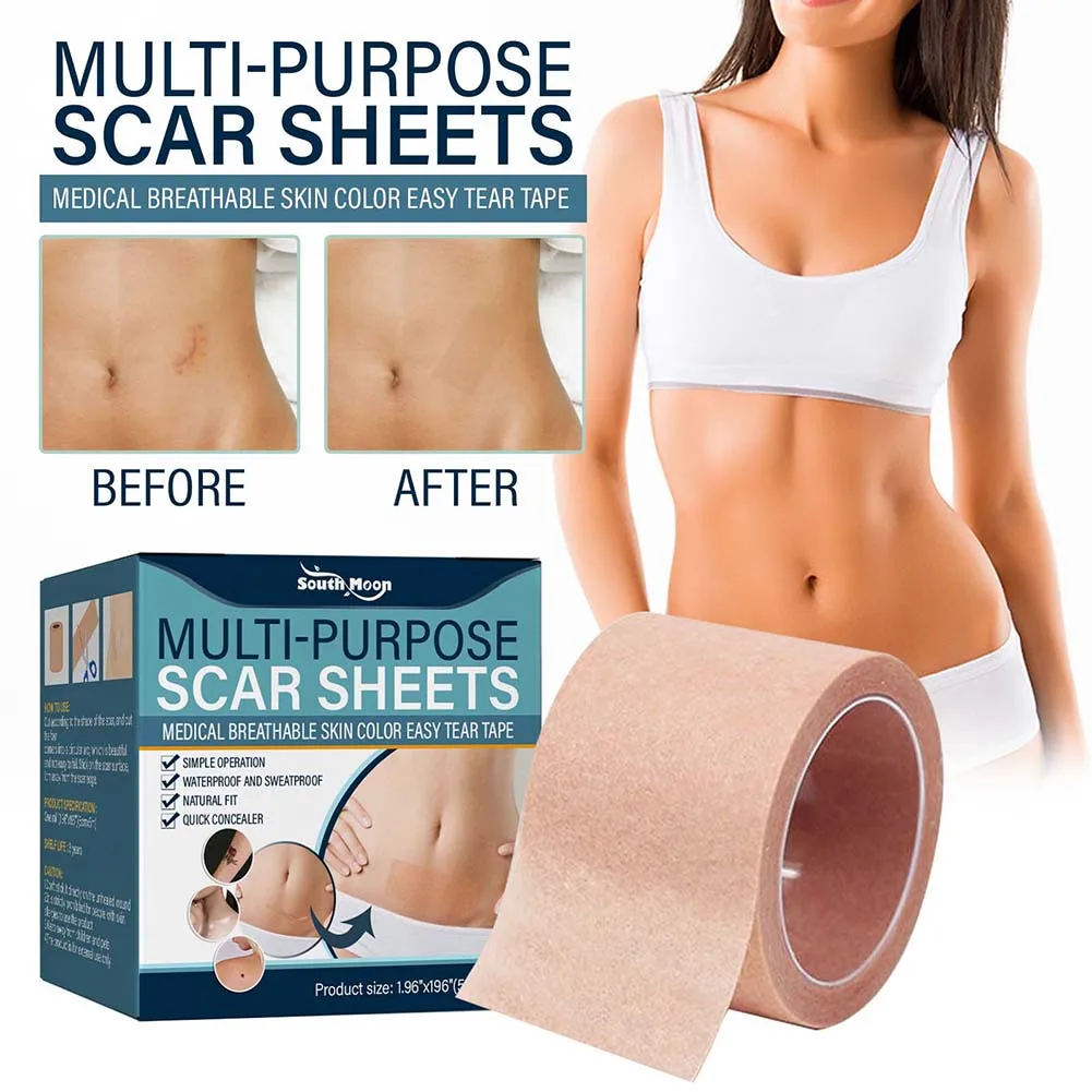 1/2/3 rollos de pegatinas invisibles multiusos para cubrir imperfecciones, parche impermeable para ocultar cicatrices en la piel, cuidado de la belleza del cuerpo para hombres y mujeres