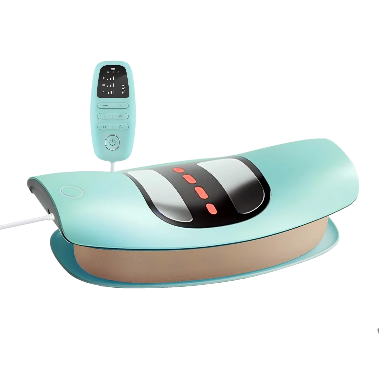 4 in 1 Lumbar Traction Device with Dynamic Airbag Traction Back Stretcher Adjustable Waist Back Massager for Muscle Relax image 3