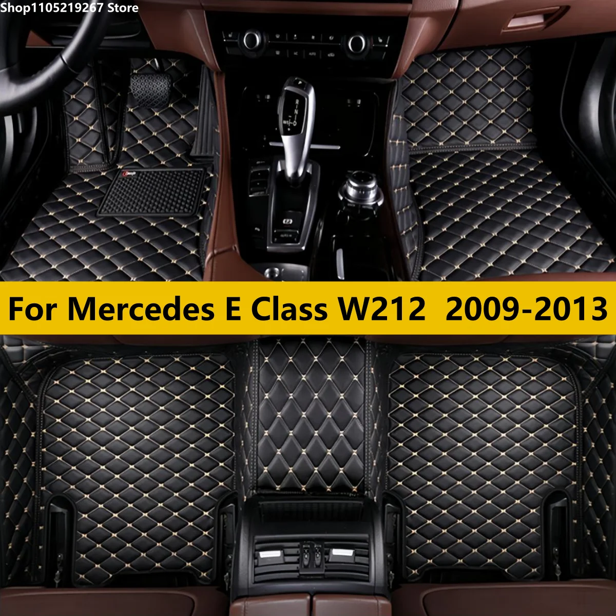 

Автомобильные коврики для Mercedes E Class W212 2009 2010 2011 2012 2013, водонепроницаемые, аксессуары для интерьера автомобиля