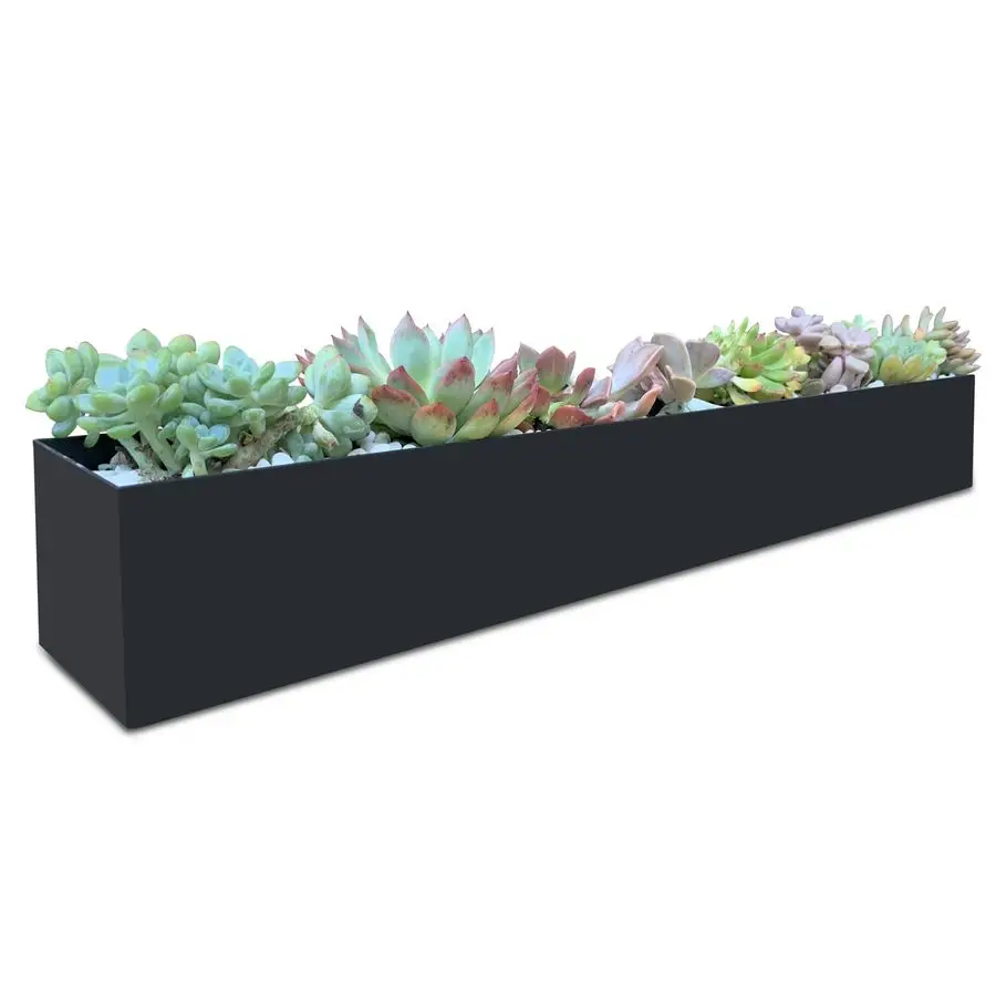 

Rectangle Succulent Planter Box 32 Window Sill Planters Decorative Indoor Outdoor Table or Window Boxes Planter Windowsill Herb