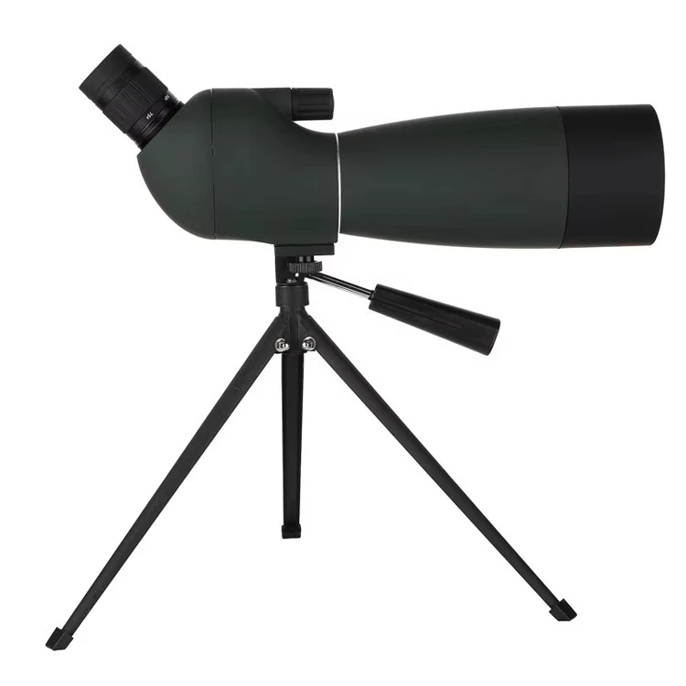 25-75X70 Zoom Spotting Scope Waterproof Long Range Target Shooting Monocular Telescope with Tripod Phone Clip for Birdwatch