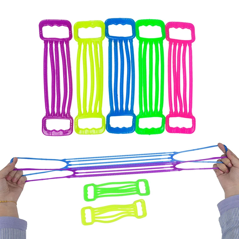 36/18PCS Stretchy Strings Zappeln Spielzeug Brust Expander Strumpf Stuffers Geschenke für Kinder Geburtstag Party Favors Regalos Divertidos