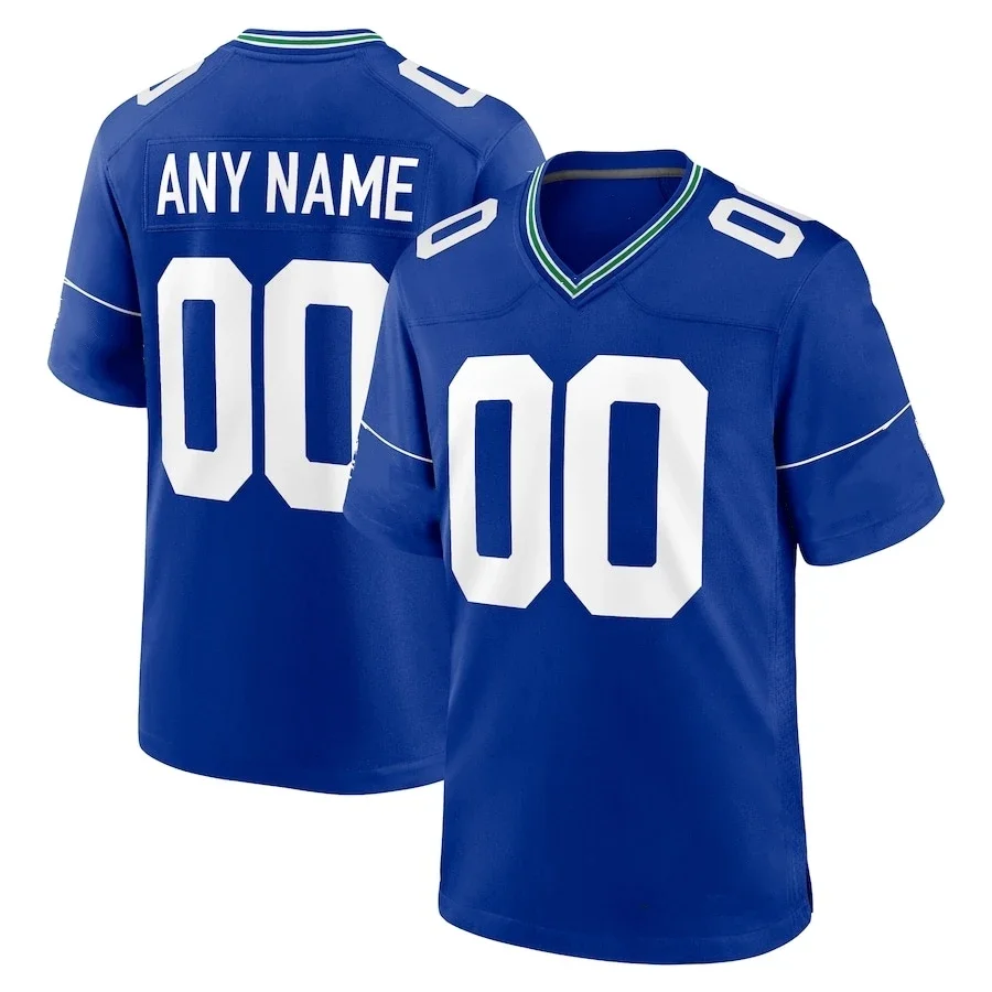 2024 New Style Custom Seattle Stitched Jersey America Game Footbball Jersey Personalized Any Name Number For Men Women Youth