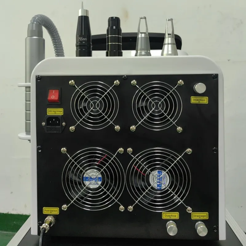 2000W Portable picolaser tattoo removal 532nm 1064nm 755 nm tattoo removal ND YAG picosecond laser eyebrow removal